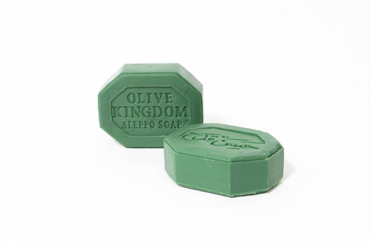 Aleppo Olivenölseife 100g – Verpackte 20% Lorbeeröl, Natürliche Pflege für Haut, Gesicht und Haar!
